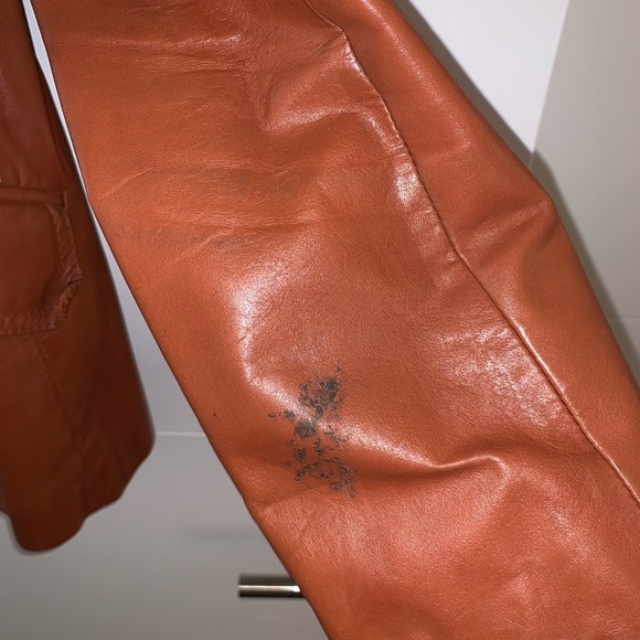 VINTAGE WILSONS leather blazer size 12 - Picture 10 of 10